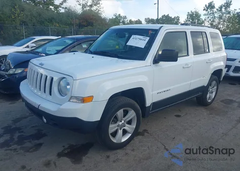 2016 Jeep Patriot Latitude из США, поврежденный, VIN 1C4NJRFB9GD759698